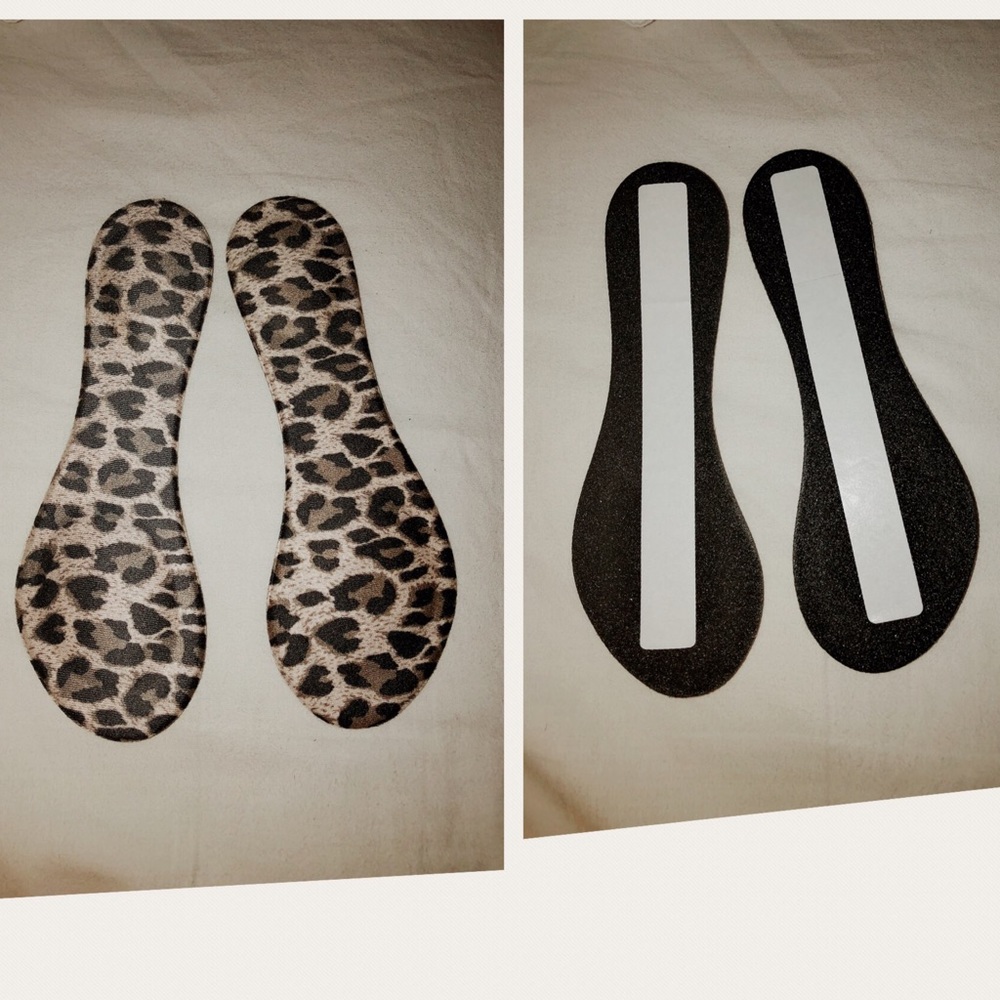 Leopard Pad for heels